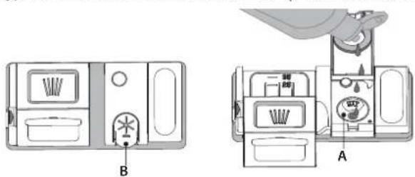 WHIRLPOOL Wi 7020 Pf - HET GLANSSPOELMIDDELRESERVOIR BIJVULLEN - 1