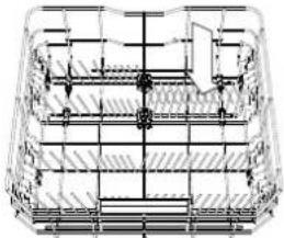 WHIRLPOOL W7F HP33 X - LOWER RACK - 2