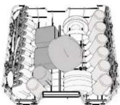 WHIRLPOOL W7F HP33 X - КОШНИЦА ЗА ПРИБОРИ - 2