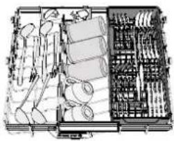 WHIRLPOOL WH8IPB14AM6L0 - ØVRE KURV - 2