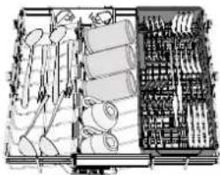 WHIRLPOOL WH8IPB14AM6L0 - TOP RACK - 2