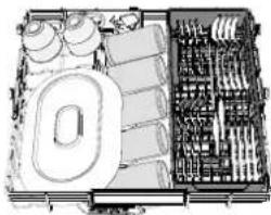 WHIRLPOOL WH8IPB14AM6L0 - TOP RACK - 1