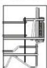 WHIRLPOOL WIP 4T133 PE S - FOLDABLE FLAPS WITH ADJUSTABLE POSITION - 1