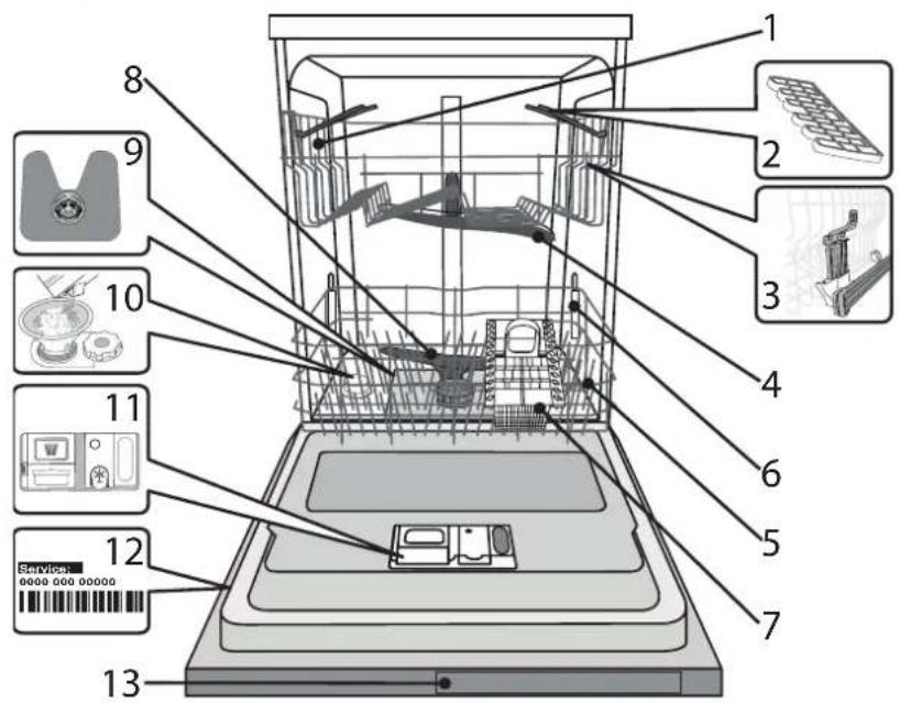 WHIRLPOOL WIP 4T133 PE S - OPIS PRODUKTU - 1