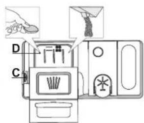 WHIRLPOOL WIP 4T133 PE S - FILLING THE DETERGENT DISPENSER - 1