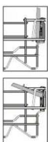 WHIRLPOOL WIP 4T133 PE S - VOLETS PLIABLES AVEC POSITIONS AJUSTABLES - 1