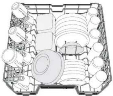 WHIRLPOOL WIP 4T133 PE S - UPPER RACK - 1