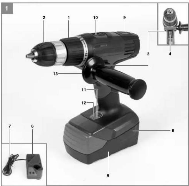 EINHELL BT-CD 24/1 i - 1