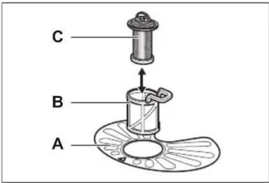 ELECTROLUX Y68EG600W - Cleaning the filters - 1