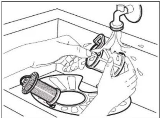ELECTROLUX Y68EG600W - Cleaning the filters - 5