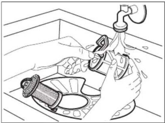 ELECTROLUX Y67EC400W - Cleaning the filters - 5
