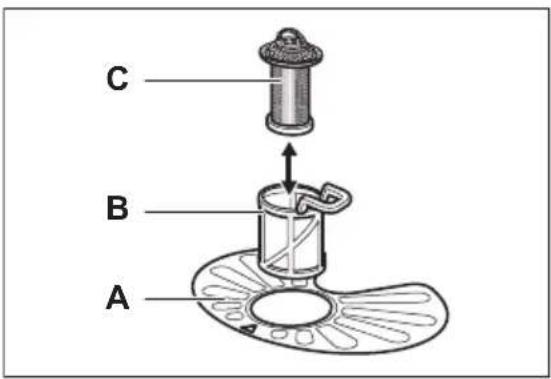 ELECTROLUX Y67EC400W - Cleaning the filters - 1