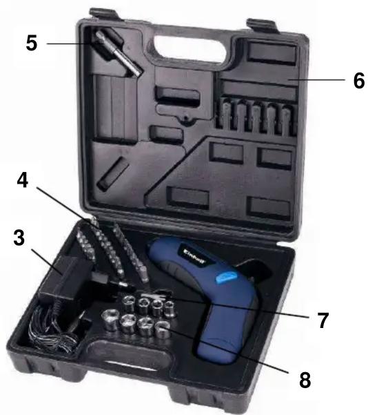 EINHELL BT-SD 3 6 F - Technical Data - 2