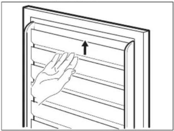 ELECTROLUX ORC8M321CL - Removing CustomFlex plastic runners - 2