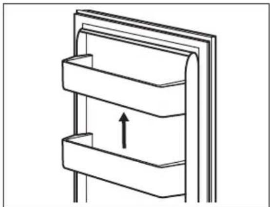 ELECTROLUX ERD6DE18S1 - Positionierenden Turablagen - 1