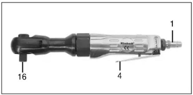 EINHELL DRS 200 - Caractéristiques techniques - 1