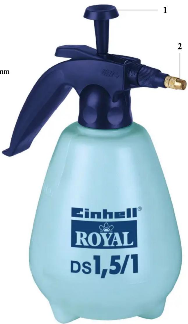 1 2 Einhell® ROYAL ds1,5/1
