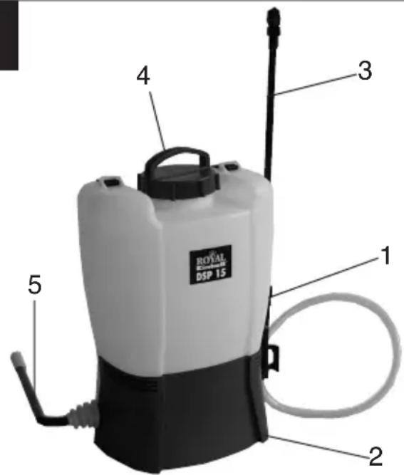 EINHELL DSP 15 - Características técnicas: - 1