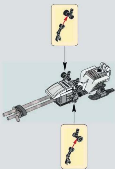 LEGO Star Wars 75098 - Q: In addition to regular human-shaped minifigures, there are many aliens, droids, and strange creatures that populate the Hoth Battle set. What are some differences in designing decorations for this large range of figures? - 81