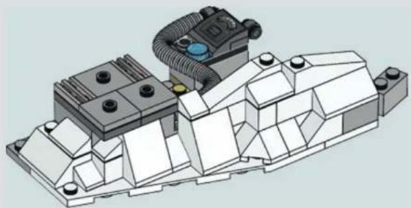 LEGO Star Wars 75098 - Q: In addition to regular human-shaped minifigures, there are many aliens, droids, and strange creatures that populate the Hoth Battle set. What are some differences in designing decorations for this large range of figures? - 112