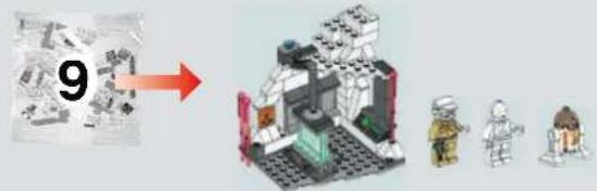 LEGO Star Wars 75098 - Q: In addition to regular human-shaped minifigures, there are many aliens, droids, and strange creatures that populate the Hoth Battle set. What are some differences in designing decorations for this large range of figures? - 31