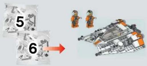 LEGO Star Wars 75098 - Q: In addition to regular human-shaped minifigures, there are many aliens, droids, and strange creatures that populate the Hoth Battle set. What are some differences in designing decorations for this large range of figures? - 29