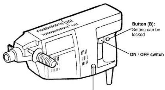 EINHELL EBH 801 - Fitting the handle - 2