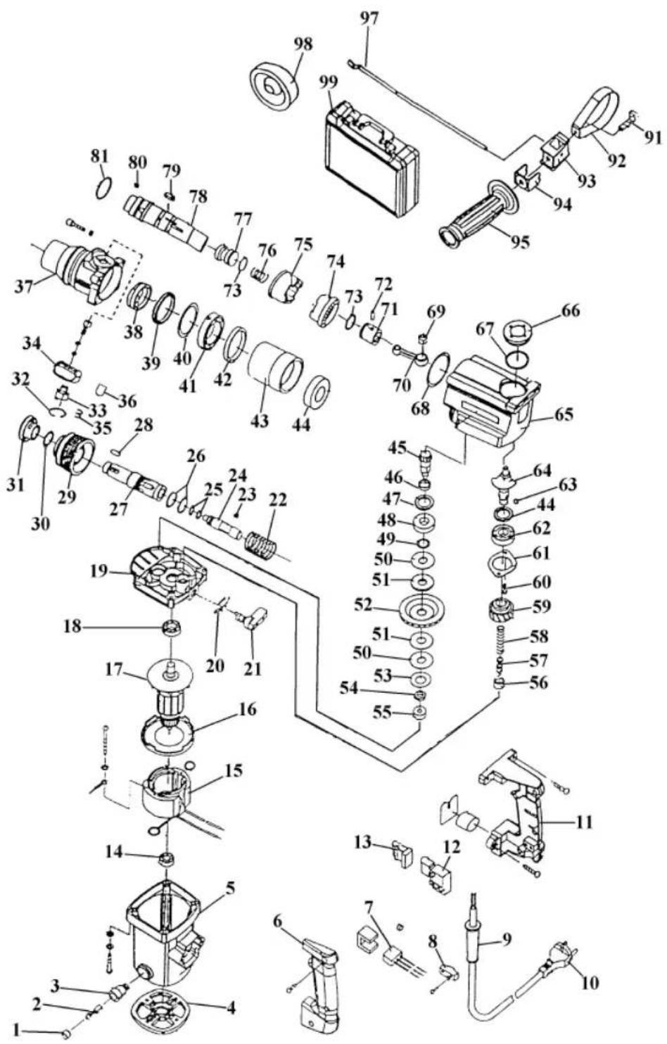 EINHELL EBH 626 - Driftstart (bild 1) - 1