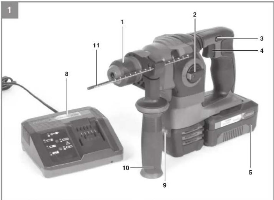 EINHELL TP-HD 18/22 Li BL - 1