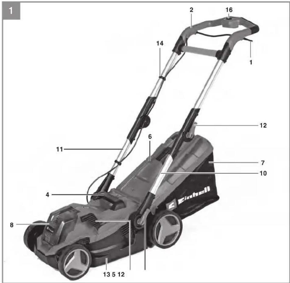 EINHELL Rasarro 18/330 BL - 1