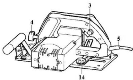 EINHELL HES 200 - Switching on and off - 1