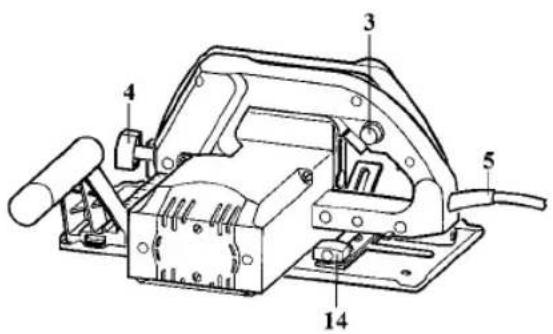 EINHELL HES 200 - In- en uitschakelen - 1
