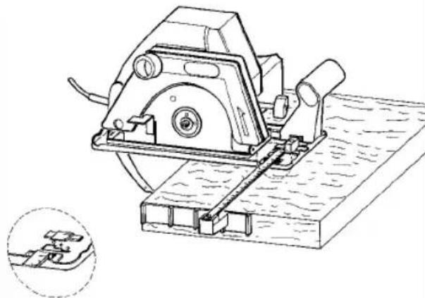 EINHELL HES 200 - Trabalho com a serra circular de mão - 1