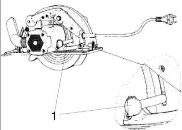 EINHELL HKS 66-01 - Schnittliche einstellen - 1