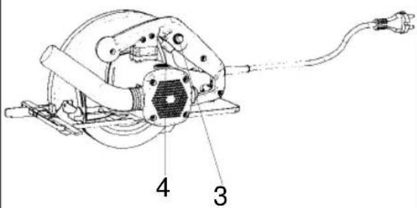 EINHELL HKS 66-01 - Be / kikapcsolni - 1