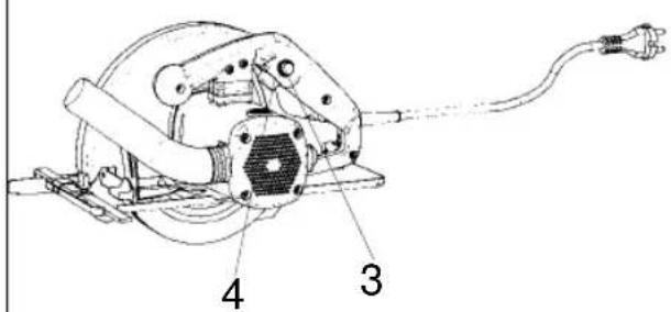 EINHELL HKS 66-01 - Ligação e desligação - 1