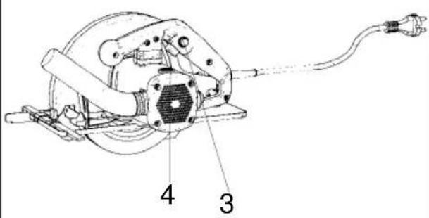 EINHELL HKS 66-01 - Mise en et hors circuit - 1