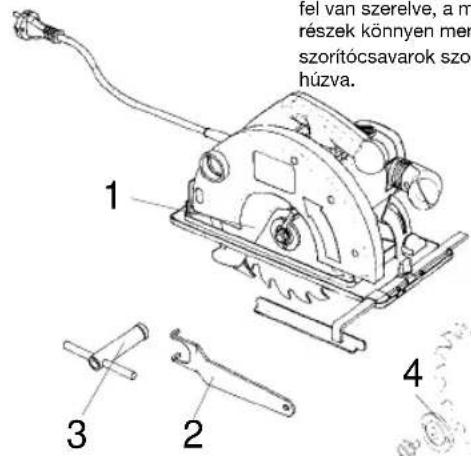 EINHELL HKS 66-01 - Figyelem! - 1