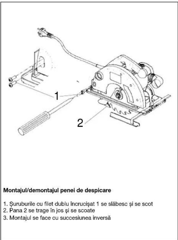 EINHELL HKS 66-01 - Reglarea adancimii de taiere - 5