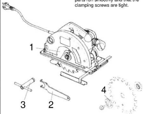 EINHELL HKS 66-01 - Switching on - 1