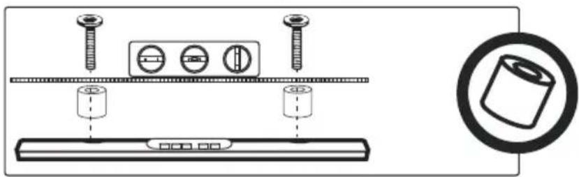 INSIGNIA NS-TVLFMB - ÉTAPE 1 - Déterminer si le téléviseur a un dos plat, de forme irrégulière ou obstrué - 2