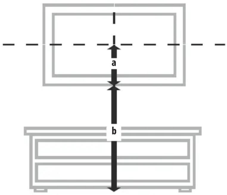 INSIGNIA NS-TVLFMB - ÉTAPE 4 - Déterminer l'emplacement du support de montage mural - 1
