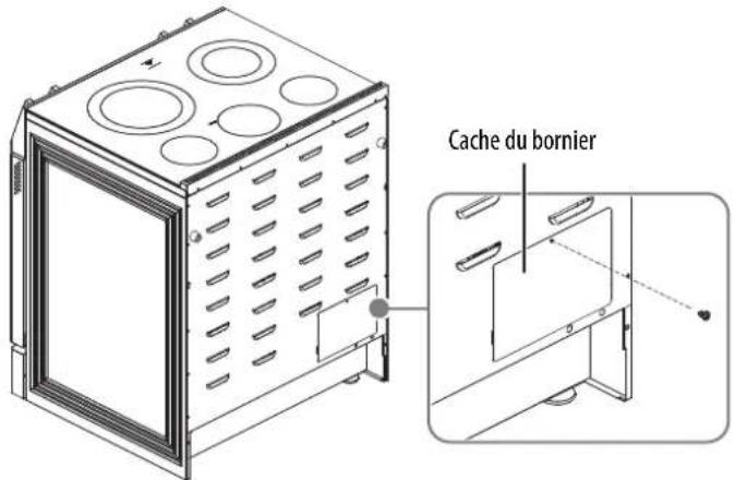 Cache du bornier