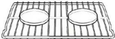 INSIGNIA NS-RGFCES2 - Positionnement des grilles du four - 2