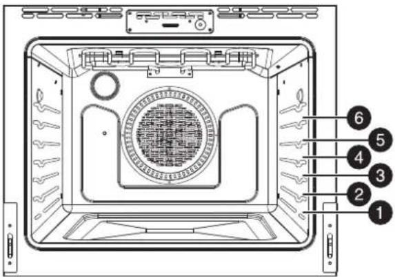 INSIGNIA NS-RGFCES2 - Positionnement des grilles du four - 1