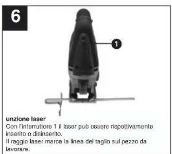 EINHELL PSL-E 750 E - pezzo di - 6