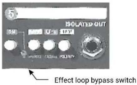 Radial Engineering JD-7 - Channel-5 & Channel-6 signal routing and effect loops: - 1