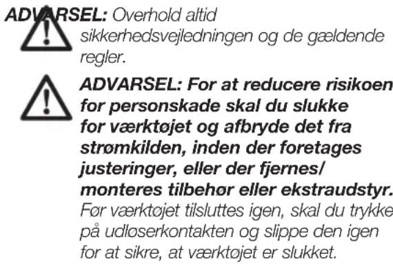 DEWALT DWE4151 - Brugsvejledning - 1