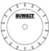 DEWALT DWE4036 - Çevrenin korunması - 17