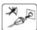 DEWALT DW738 - Alet Üzerindeki Etiketler - 1